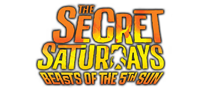 The Secret Saturdays: Beasts of The 5th Sun title screen for Nintendo DS